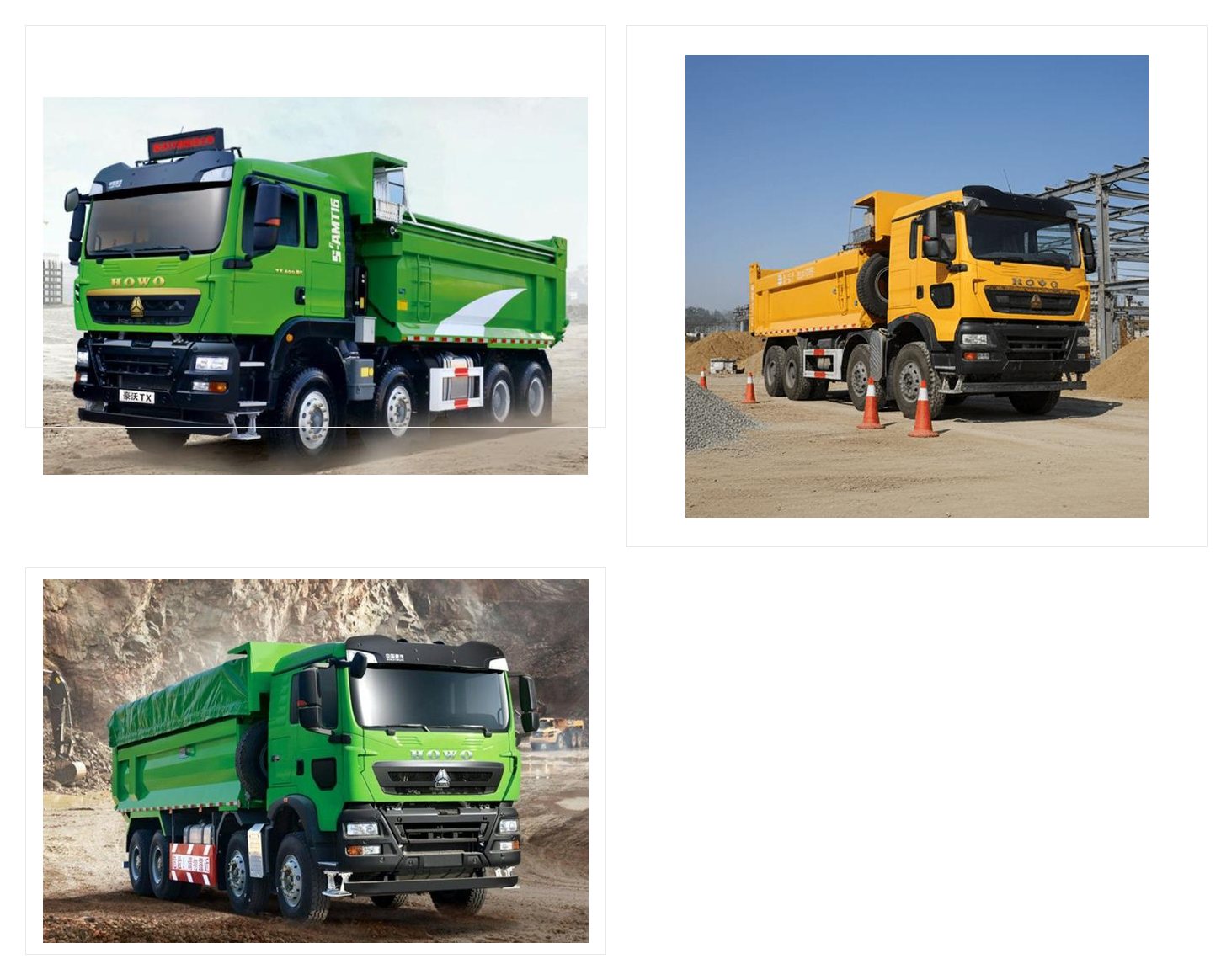 Sinotruk HOWO TX7 8×4 460HP Mining Special Heavy Duty Dump Truck additional product images