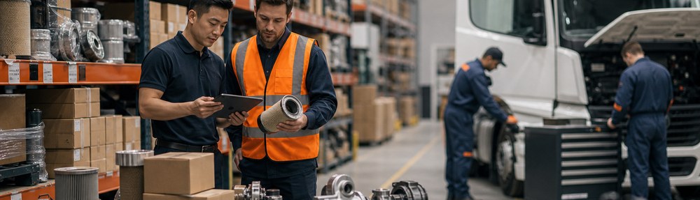 Commercial vehicle and spare parts supply resources
