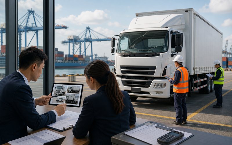 Export-oriented order preparation process
