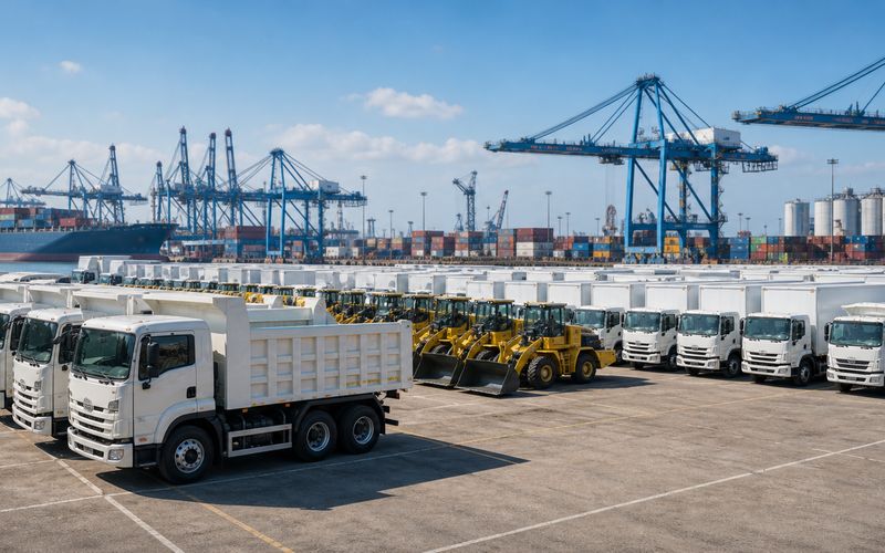 Fleet buyers, project contractors and large dealer inventory