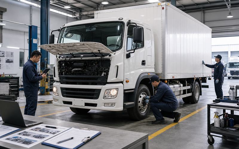 Whole-vehicle inspection and refurbishment preparation